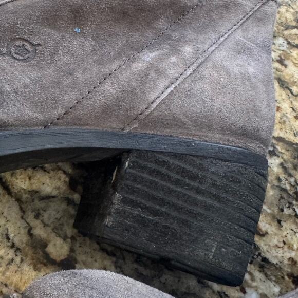 Born Felicia Tall Knee High Riding Boots Suede Leather size 11 - Picture 11 of 16